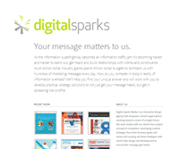 Tablet Screenshot of digitalsparks.com